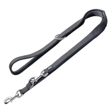 HUNTER Divo & Maldon póráz kutyáknak, szürke, H 200cm, Sz 25mm kép