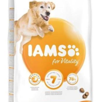 Iams Dog Senior Large Chicken 12 kg kép