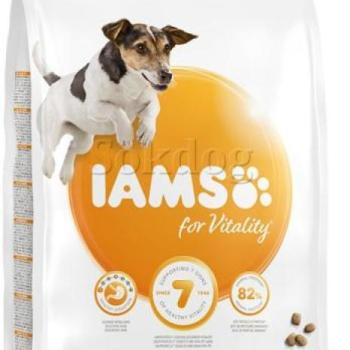 Iams Dog Senior Small Medium Chicken 12 kg kép