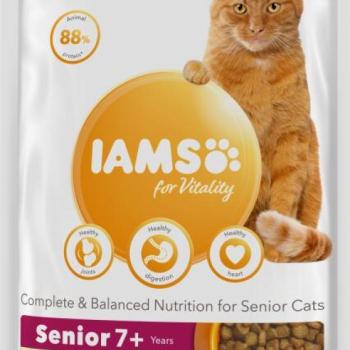 Iams for Vitality Senior chicken 800 g kép