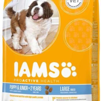 Iams Proactive Health Puppy & Junior Large Breed Chicken 3 kg kép