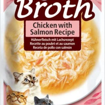 Inaba Foods Ciao Broth chicken with salmon recipe 40 g kép