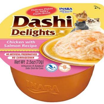 Inaba Foods Dashi chicken & salmon in sauce 70 g kép