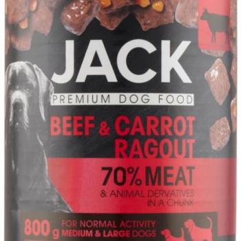 Jack Beef + carrot ragout 800 g kép