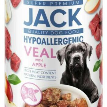 Jack Hypoallergenic páté Veal & Apple 400 g kép