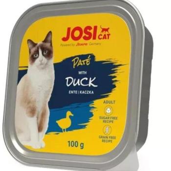 Josera JosiCat Paté Alu duck 32x100 g kép