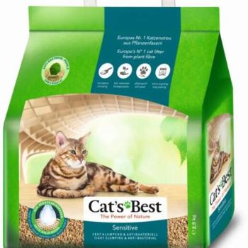 JRS Petcare Cat's Best Sensitive 8 l/2,9 kg kép