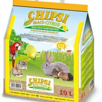 JRS Petcare Chipsi Mais Citrus kukoricacsutka 10 l kép