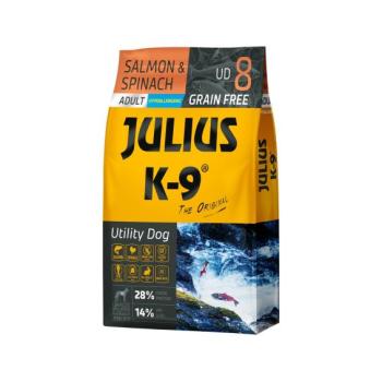 Julius K-9 Grain Free Adult Utility Dog - Salmon & Spinach 10 kg (311173) kép