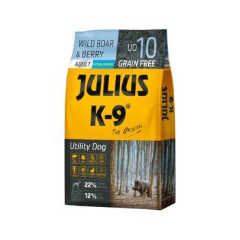 Julius K-9 Grain Free Adult Utility Dog - Wild Boar & Berry 10 kg (311180) kép