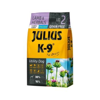 Julius K-9 Grain Free Puppy & Junior Utility Dog - Lamb & Herbals 10 kg (311159) kép