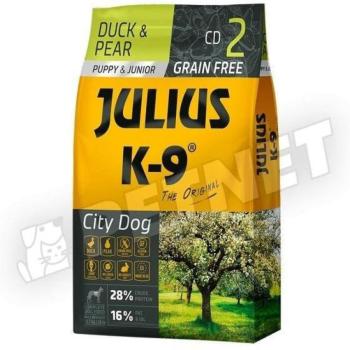 Julius-K9 City Dog Puppy Junior Duck & Pear 10 kg kép