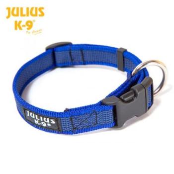 Julius-K9 Color & Gray gumírozott kék nyakörv 39-65 cm / 25 mm (225CG-B) kép