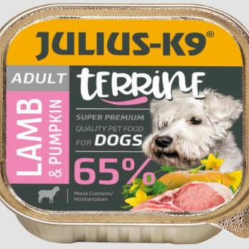 Julius-K9 Dog Terrine Adult Lamb & Pumpkin 150 g kép