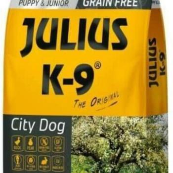 Julius-K9 GF City Dog Puppy & Junior Duck & Pear 0, 34 kg kép