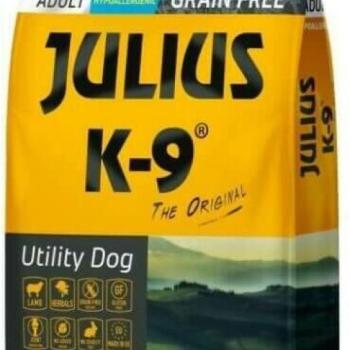 Julius-K9 GF Hypoallergenic Utility Dog Adult Lamb & Herbals 0, 34 kg kép