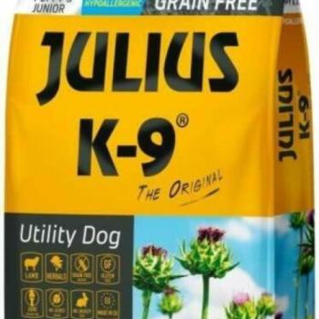 Julius-K9 GF Hypoallergenic Utility Dog Puppy & Junior Lamb & Herbals 0,34 kg kép