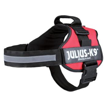 JULIUS-K9® powerhám (erőhám) kutyáknak piros Méret 2: 71-96cm mellkerület kép