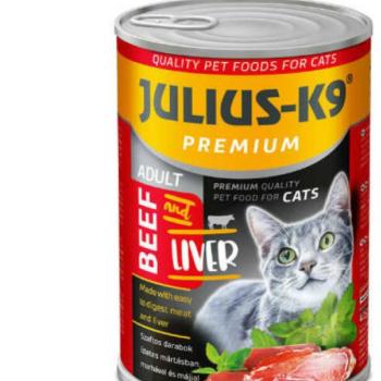 Julius-K9 Premium Adult beef & liver 415 g kép