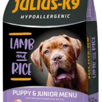 Julius-K9 Puppy & Junior Hypoallergenic Lamb & Rice 3 kg kép