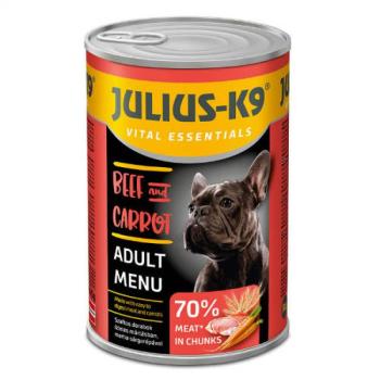 Julius-K9 Vital Essentials Adult Menu - Beef & Carrot 1240 g kép