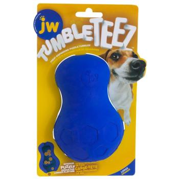 JW Tumble Teez Treat Toy kutyajáték- L méret, kék kép