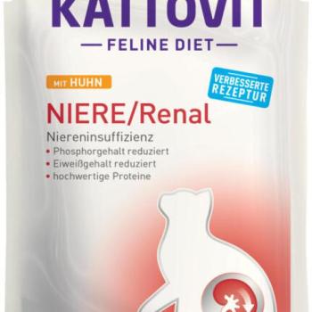 KATTOVIT Niere/Renal pouch chicken 85 g kép