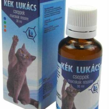 Kék Kék Lukács cseppek macskáknak 30 ml kép