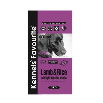 Kennels' Favourite Lamb & Rice 3 kg kép