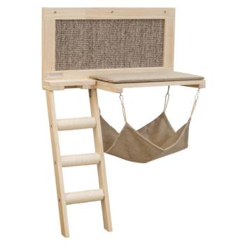 Kerbl Pet Timber macska függőágy, barna kép