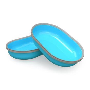 Kiegészítésül SureFeed légmentesen záródó etetőtálhoz 2x SureFeed póttál, 400 ml, kék kép