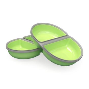 Kiegészítésül SureFeed Mikrochip automata etetőhöz 2x SureFeed osztott póttál, 450 ml, zöld kép