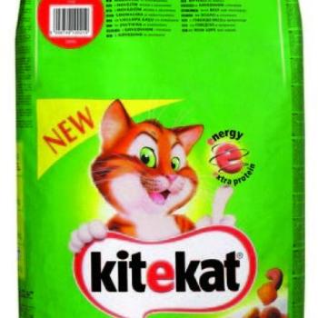 Kitekat Beef & vegetables 12 kg kép