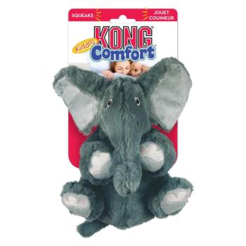 KONG Comfort Kiddos elefánt kutyajáték- XS: H 10 x Sz 13 x M 15 cm kép