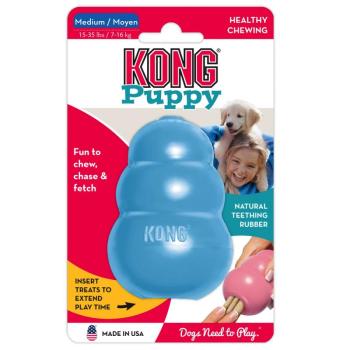 KONG Puppy kutyajáték kölyköknek, kék, M méret kép