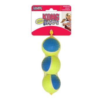 KONG Ultra SqueakAir Ball kutyajáték - 2x3 labda szettben kép