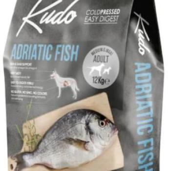Kudo Low Grain Adult Medium/Maxi Adriatic Fish 12 kg kép