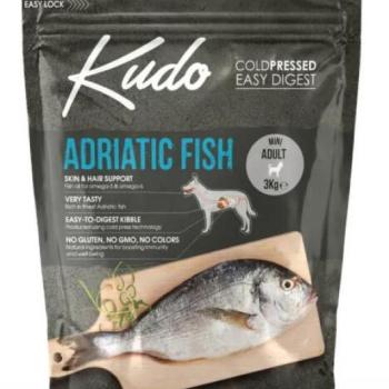 Kudo Low Grain Adult Mini Adriatic Fish 3 kg kép