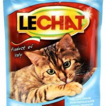 LECHAT Chunkies with atlantic ocean fish 100 g kép