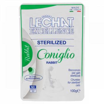 LECHAT Excellence Sterilized rabbit 100 g kép