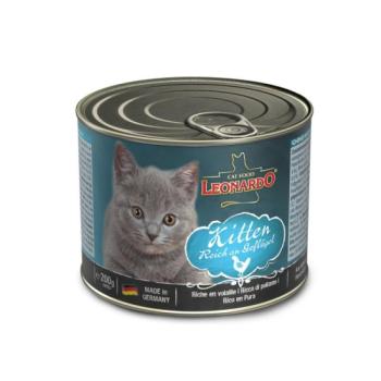 Leonardo Kitten konzerv baromfiban gazdag 400 g kép