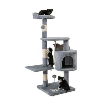 Lionto kaparófa macskáknak, 112cm, világosszürke kép