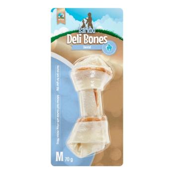 M, 1 db à 14 cm (70 g) Barkoo Deli Bones Dental csomózott rágócsont kutyáknak kép