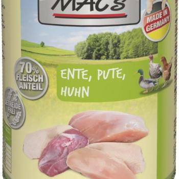 MAC's Cat Ente, Pute & Huhn konzerves eledel 200 g kép