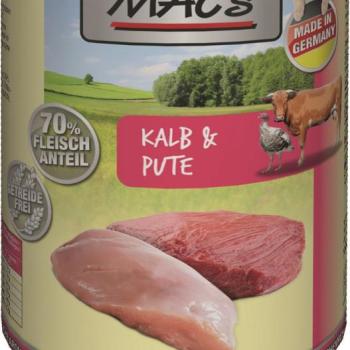 MAC's Cat Kalb & Pute konzerves eledel 200 g kép