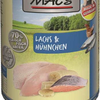 MAC's Cat Lachs & Hühnchen konzerves eledel 200 g kép