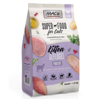 MAC's Superfood Cat Kitten - 2 x 1.5 kg kép