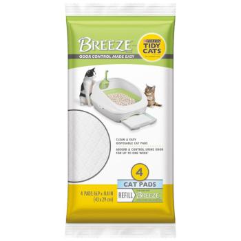 Macskaalompárna utántöltő tasak Purina Tidy Cats Breeze macskaalomrendszerhez,  4db kép