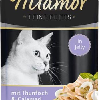 Miamor Feine Filets tuna & calamari 100 g kép