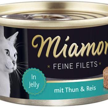 Miamor Feine Filets tuna & rice tin 100 g kép